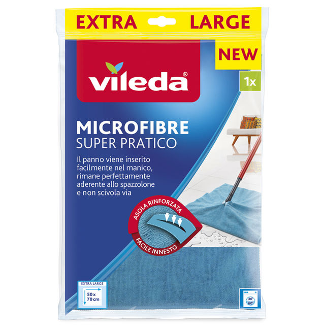Panno per pavimenti in microfibra Vileda 126586 2 in 1