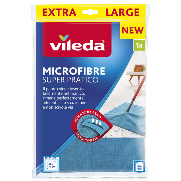 Panno Pavimenti Microfibre Super Pratico